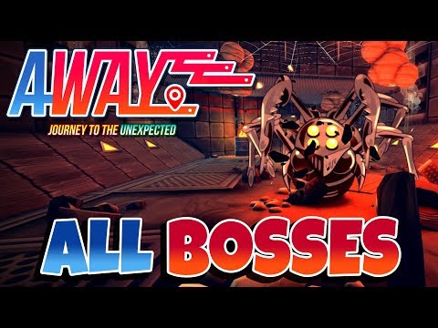 Away: Journey to the Unexpected - All Bosses [No Damage]
