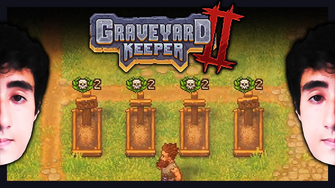CEMITÉRIO TÁ FICANDO LINDO | Graveyard Keeper 2 - #2