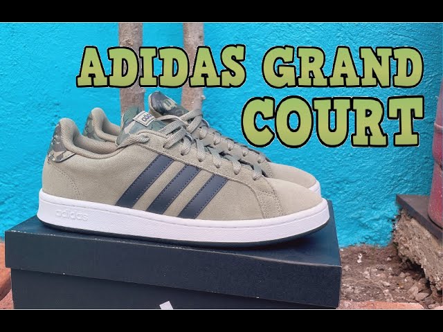 Vídeo relacionado con adidas Grand Court TD Lifestyle Court Casual Shoes, Zapatillas Hombre, Court Green Warm Vanilla Gum 3, 43 1/3 EU