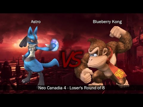 Astro vs Blueberry Kong - Neo Canadia 4 - LRo8