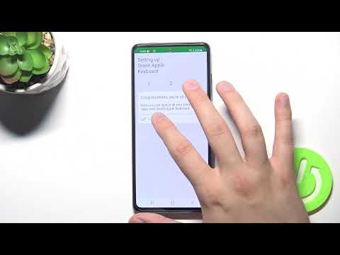 How to Install iPhone Keyboard on SAMSUNG Galaxy A52s - Green Apple Keyboard