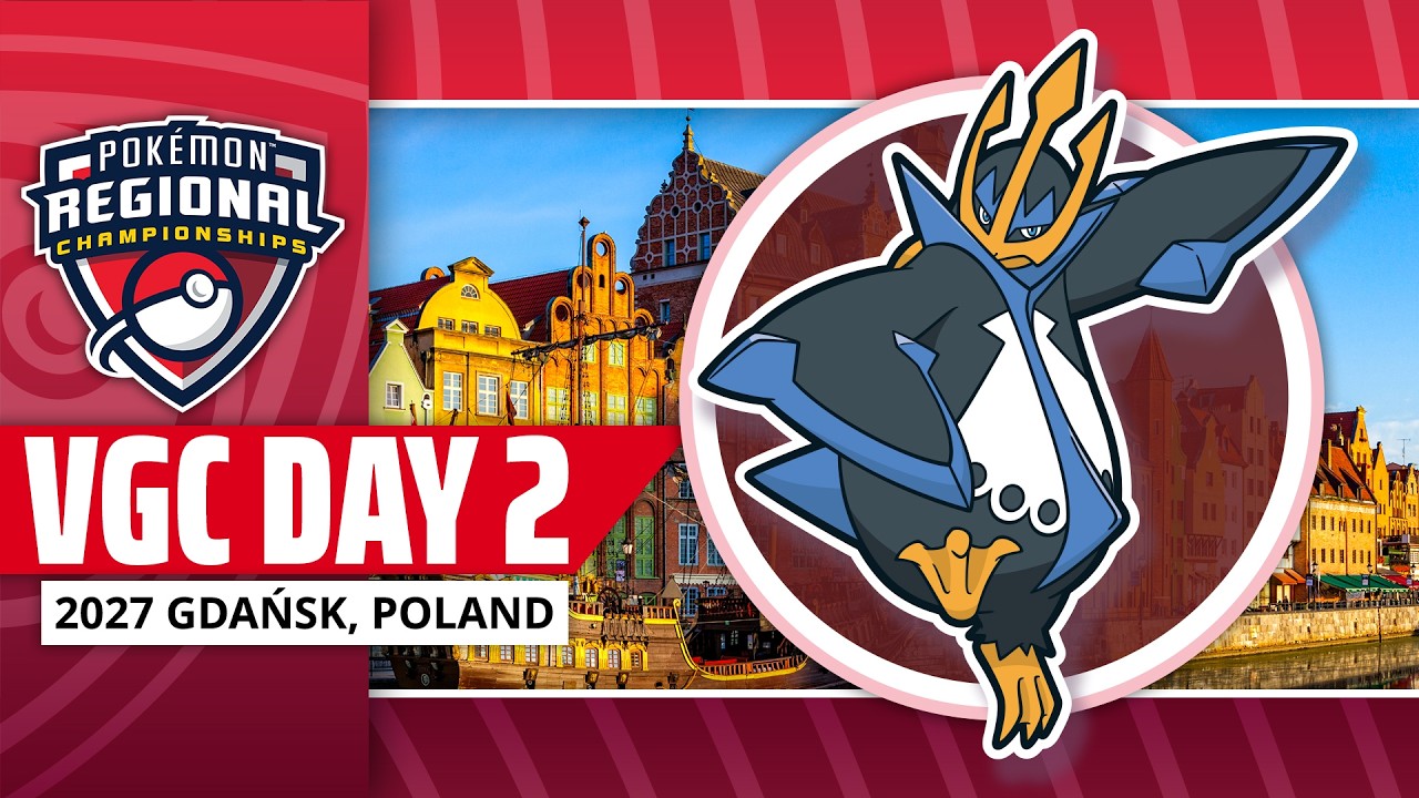 Vídeo: 🎬 VGC Day 2 | 2027 Pokémon Gdańsk Regional Championships