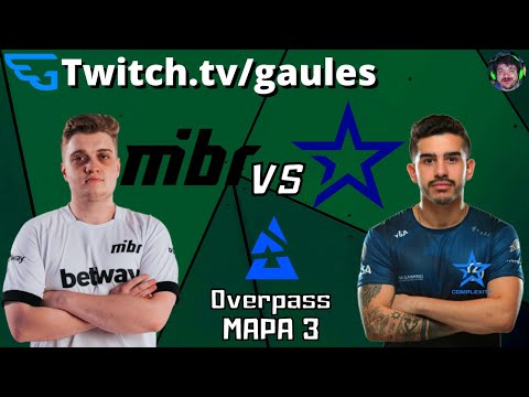 MIBR vs COL (Overpass - Mapa 3 MD3) Coldzera x MIBR na BLAST - Transmissão Gaules