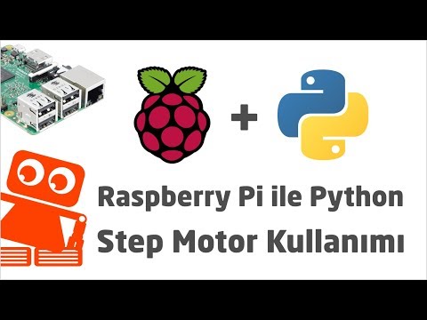 Python Dersleri #10 - Raspberry Pi İle Step Motor Kullanımı