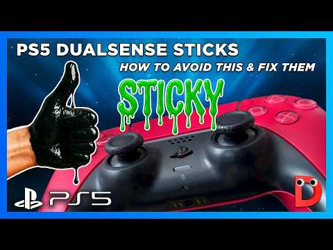 FIX PS5 DualSense STICKY Sticks I Solutions, Storing & Cleaning Tips