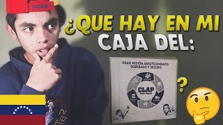 ¿Productos MEXICANOS y COLOMBIANOS en mi CAJA DEL CLAP? | Luis Manzanita.