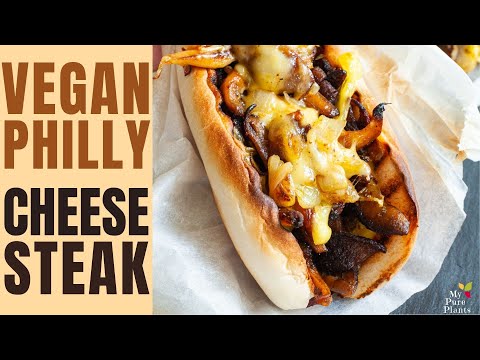 Vegan Philly Cheesesteak with Crispy Oyster Mushrooms