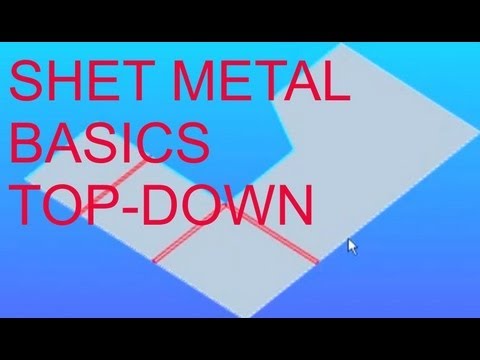 E11 Pro/Engineer Wildfire 4 - Sheet Metal Basics
