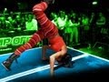 Upside Down Bicycle Headstand Twerk In Booty Shaking Contest