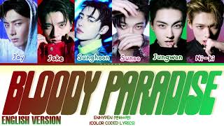 Download lagu ENHYPEN (엔하이픈) 'Bloody Paradise (English Ver.)' (Color Coded Lyrics) | Kaesuri mp3