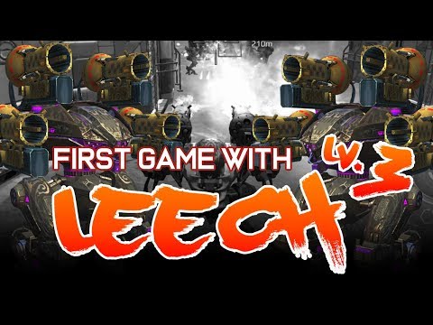 WAR ROBOTS : First Game with LEECH Lv.3 4x TARAN