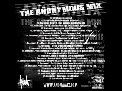 13. Anonamix - Body Bag Rap (Feat. Donnie Menace) [Cuts. TMB] [Prod. Keko]
