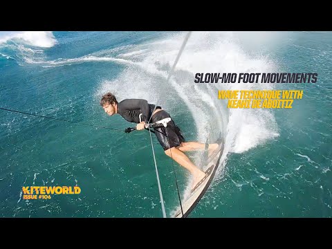 Slow Motion Foot Technique - Keahi de Aboitiz - Featured in Kiteworld issue #106