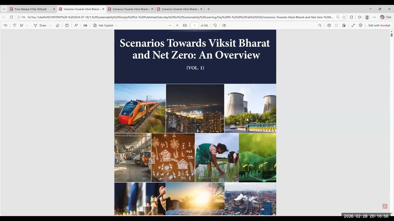Viksit Bharat and Net Zero Study Reports by NITI Aayog
