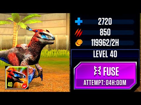 Mr.Raptor Mini Series - DEINONYCHUS LEVEL-40 MAX (JURASSIC WORLD: THE GAME)