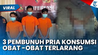 BRUTAL ANIAYA HINGGA TEWAS! 3 Pembunuh Pria di Bojonggede Bogor Konsumsi Obat Terlarang