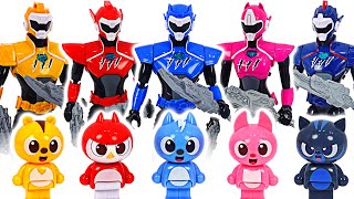 Miniforce Super Dinosaur Power Ranger figure Volt, Sammy, Rio, Lucy, Max! Go! | DuDuPopTOY