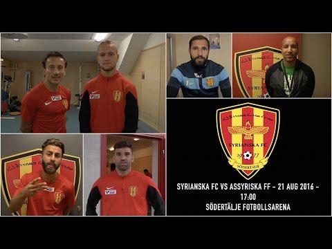 Syrianska players message to the fans....