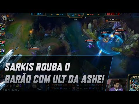Sarkis rouba o Barão com a ult da Ashe!