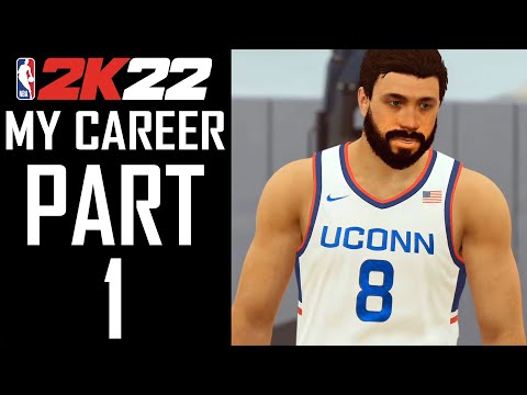 NBA 2K22 - My Career - Part 1 - "Player Creation, College, G League, NBA Draft"