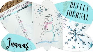 Januar PLAN WITH ME | deutsch | Bullet Journal 2018