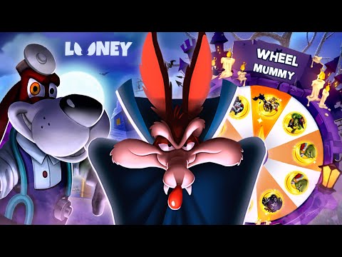 5x Mummy Wheel & 5 Star Mummy Ralph - Looney Tunes World of Mayhem