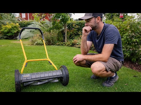 STIGA SCM 240 R Cylinder Lawn Mower video