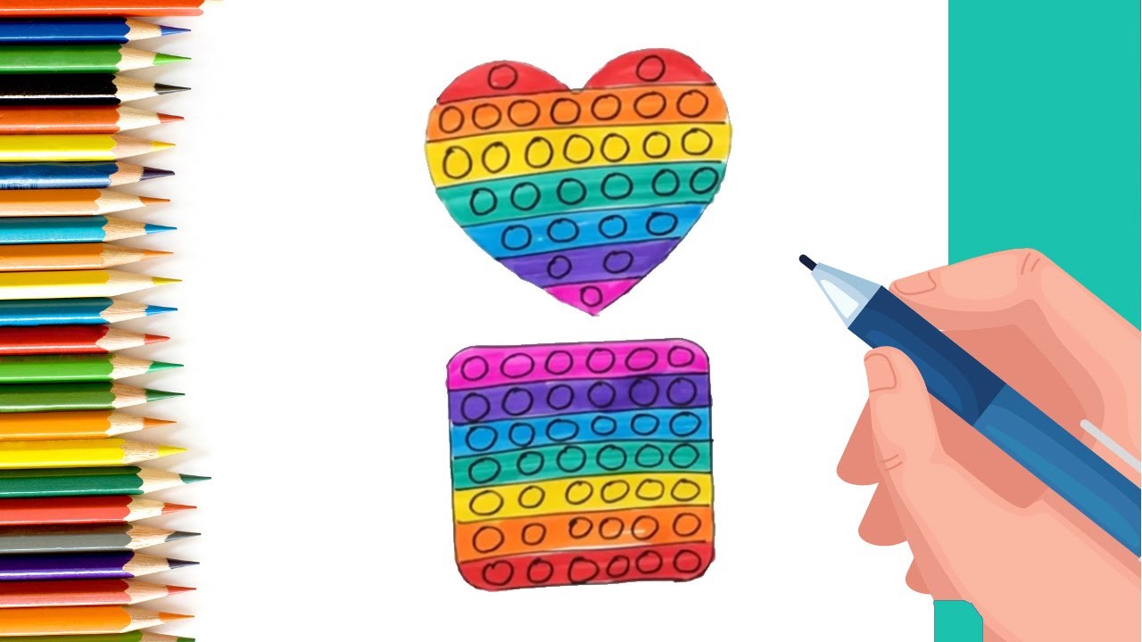 How to draw poppits for kids