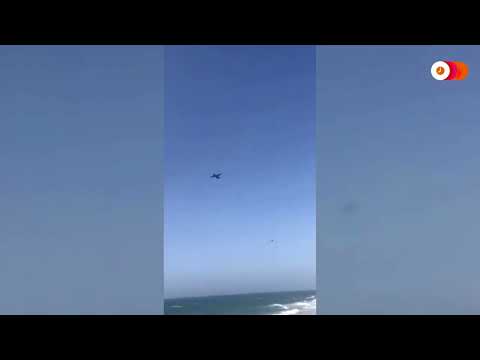 Eyewitness video shows two US planes flying over Gaza | REUTERS