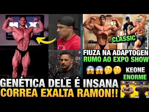 CORREA DIZ QUE GENÉTICA DO RAMON É INSANA - FIUZA NA ADAPTOGEN + EXPO SUPER SHOW - KEONE ENORME