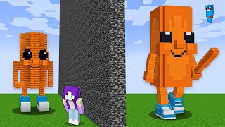 Minecraft Build Battle I CHEATED with BABY BRAINROT!