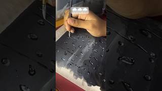 Easy Raindrops Painting🌧️❤️#acrylicpainting #rain #shorts #youtubeshorts #fyp