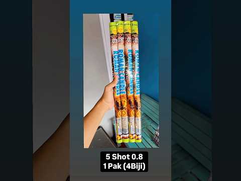 ROMAN CANDLE 5 SHOT 0,8 / 1 PACK 4 BATANG