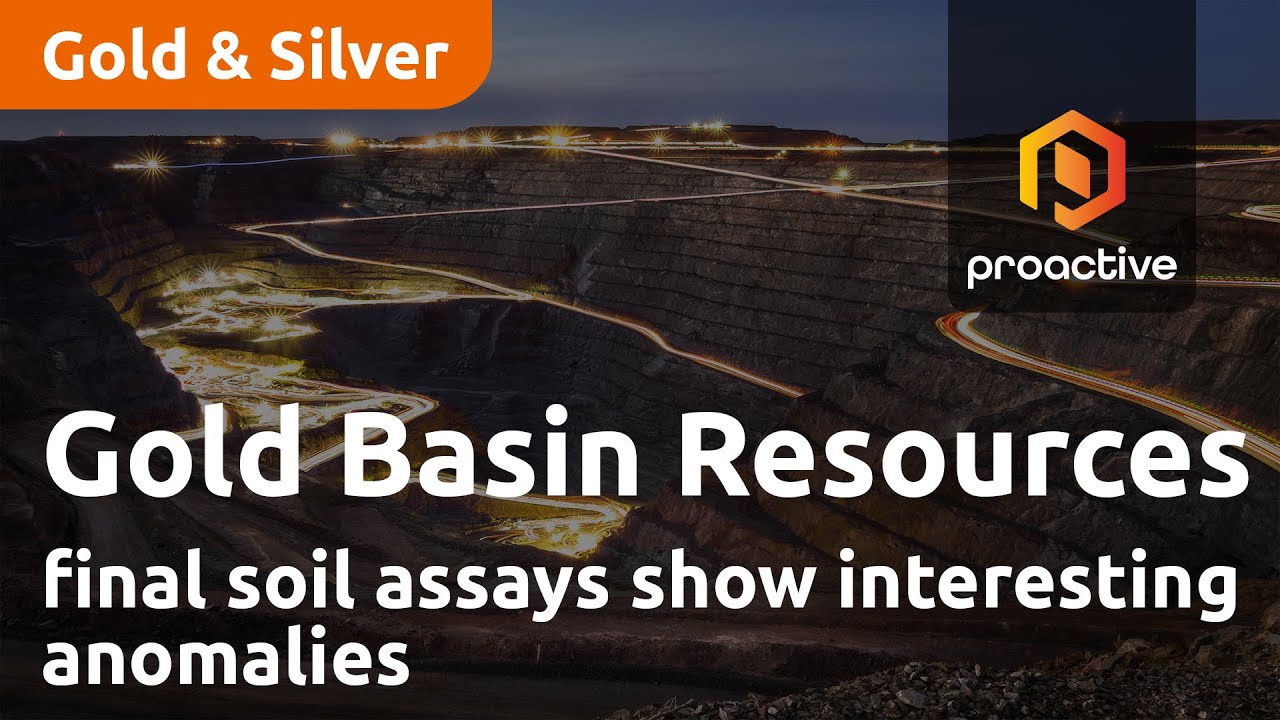Gold Basin Resources final soil assays from the Gold Basin Project shows interesting anomalies