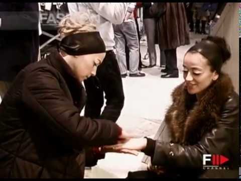 "Luciano Soprani" Autumn Winter 2003 2004 Milan Backstage Pret a Porter Woman by FashionChannel
