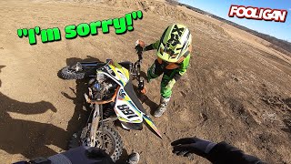 I felt terrible about this... First time at Fiddler Creek!