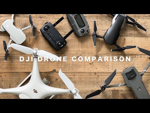 Ultimate DJI Drone Comparison with Tons of Footage!