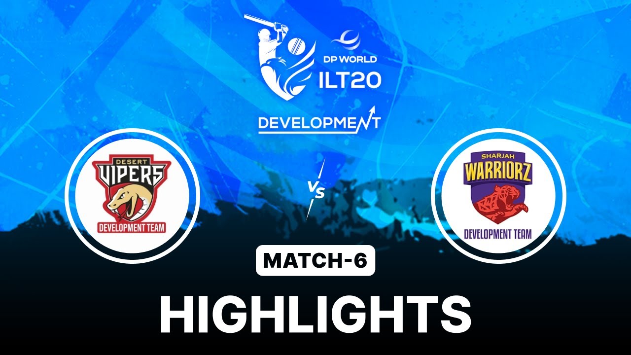 Desert Vipers Development VS Sharjah Warriorz Development