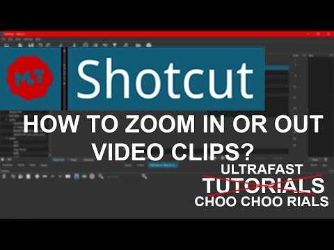 How to scale videos in shotcut (Zoom in or Out)