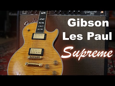 What makes this 2003 Les Paul 'Supreme' so special?