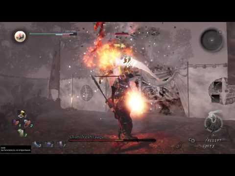 Nioh Otani Yoshitsugu boss fight