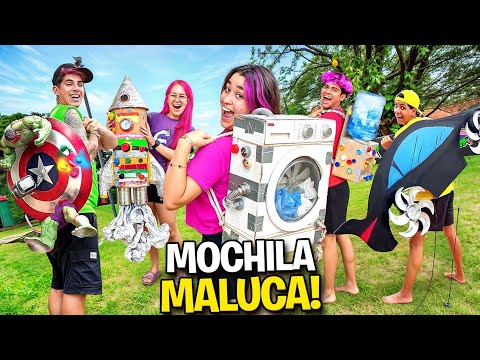 QUEM FIZER A MELHOR MOCHILA MALUCA, VENCE !