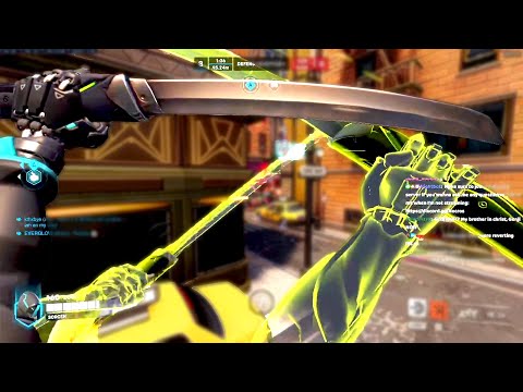 NECROS LEGENDARY GENJI MAIN! OVERWATCH 2 TOP 500 SEASON 2