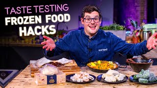 Taste Testing Frozen Food Hacks (Recommended by Chefs but Tested by Normals!) | SORTEDfood