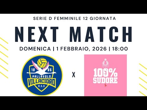 Serie D femminile: Pallavolo Villacidro vs 100x100 Sudore
