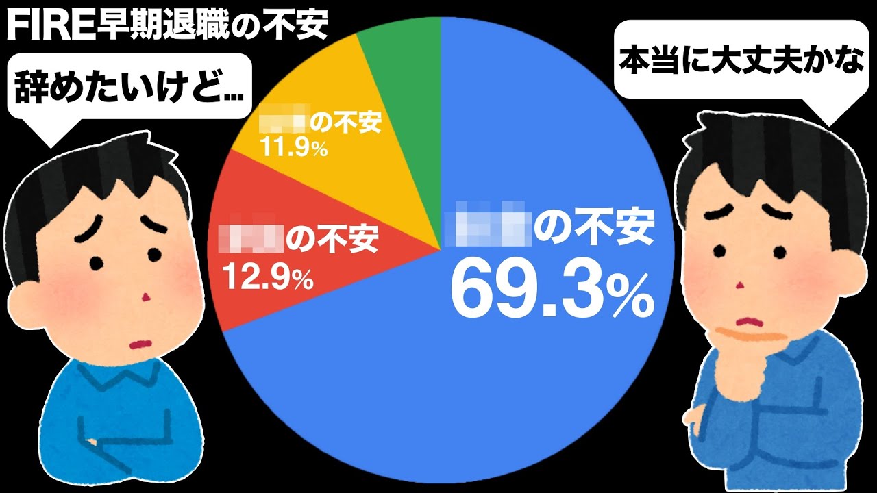 【これが現実】FIRE前に必ず直面する「退職の不安」トップ3