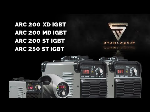STAHLWERK Videoanleitung Schweißgerät ARC 200XD / 200MD / 200ST / 250ST IGBT Zusammenbau/Erklärung