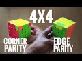 4x4x4 Rubik's Cube Edge and Corner Parity | Cubing Corner