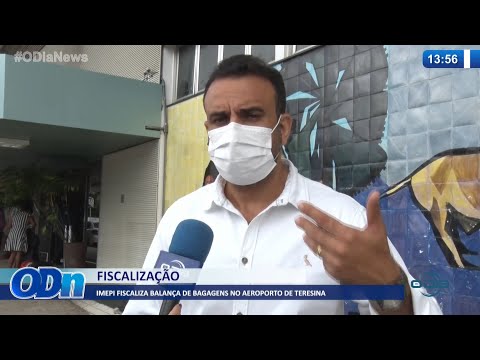 IMEPI fiscaliza balança de bagagens no Aeroporto de Teresina 15 03 2022