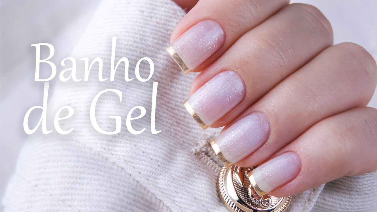 Francesinha Dourada no Banho de Gel